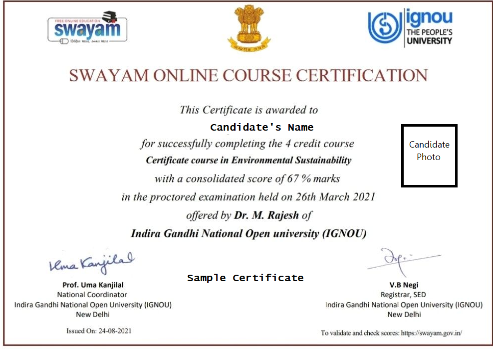 SWAYAM courses free of cost