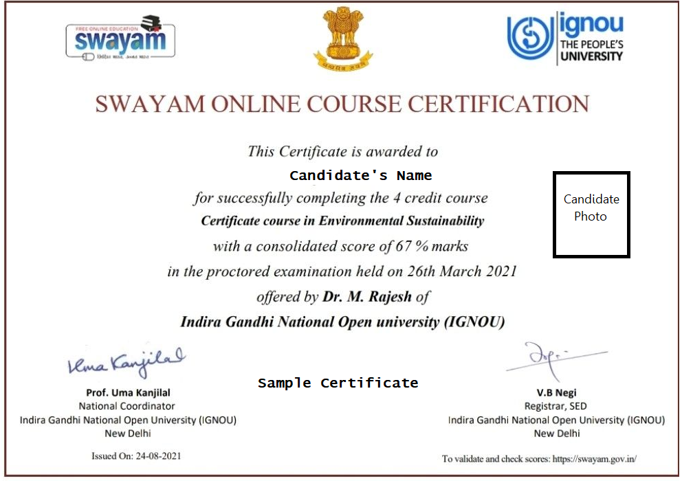 SWAYAM courses offered by IGNOU. – PIXELES CLASSES